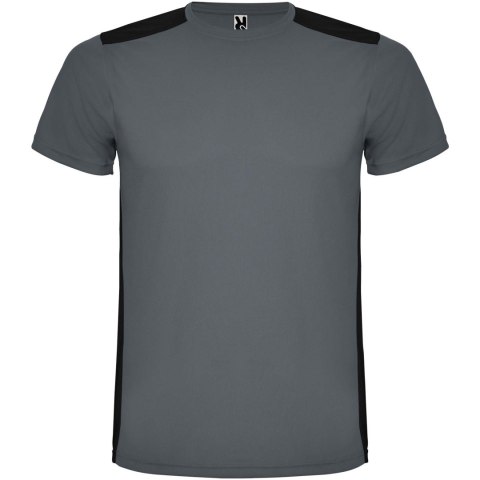 Detroit sportowa koszulka unisex z krótkim rękawem ebony, czarny Detroit sportowa koszulka unisex z krótkim rękawem ebony, czarny