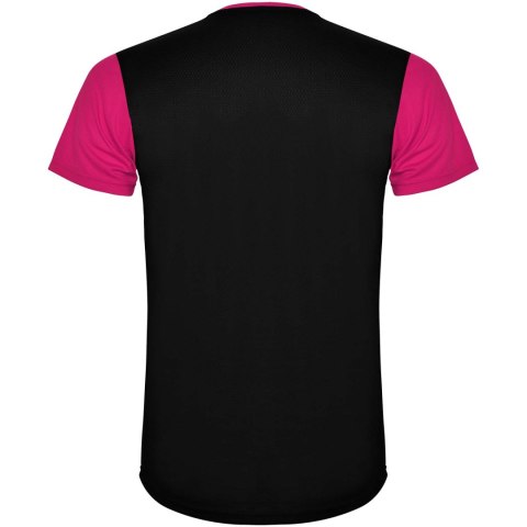 Detroit sportowa koszulka unisex z krótkim rękawem fuksja, czarny Detroit sportowa koszulka unisex z krótkim rękawem fuksja, czarny