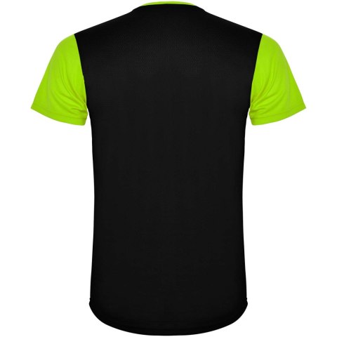 Detroit sportowa koszulka unisex z krótkim rękawem limonka, czarny Detroit sportowa koszulka unisex z krótkim rękawem limonka, czarny