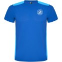 Detroit sportowa koszulka dziecięca z krótkim rękawem błękit królewski (K66529LH)