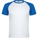 Indianapolis sportowa koszulka unisex z krótkim rękawem biały, błękit królewski Indianapolis sportowa koszulka unisex z krótkim rękawem biały, błękit królewski