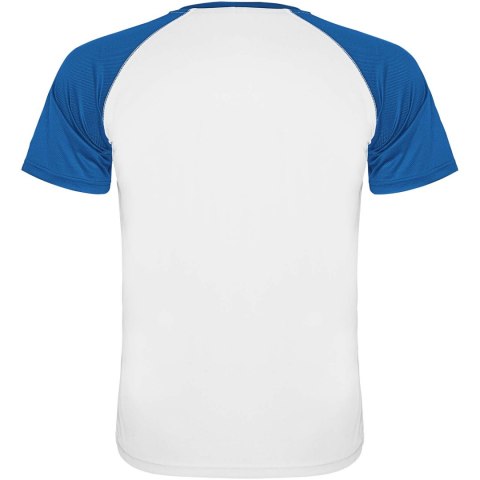 Indianapolis sportowa koszulka unisex z krótkim rękawem biały, błękit królewski Indianapolis sportowa koszulka unisex z krótkim rękawem biały, błękit królewski