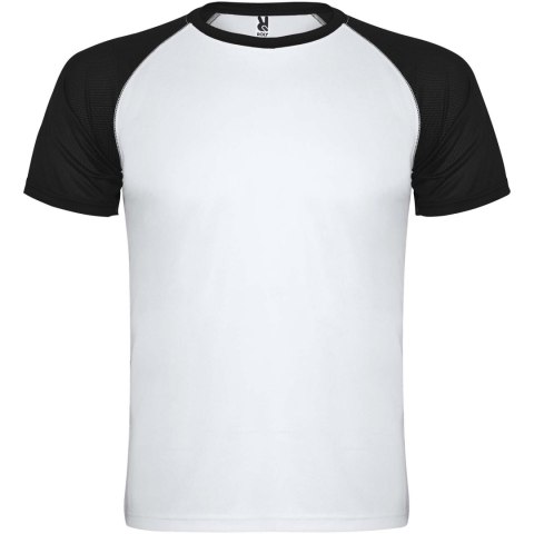 Indianapolis sportowa koszulka unisex z krótkim rękawem biały, czarny Indianapolis sportowa koszulka unisex z krótkim rękawem biały, czarny