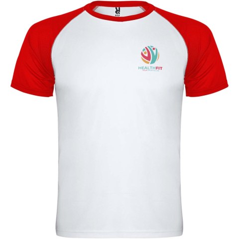 Indianapolis sportowa koszulka unisex z krótkim rękawem biały, czerwony Indianapolis sportowa koszulka unisex z krótkim rękawem biały, czerwony