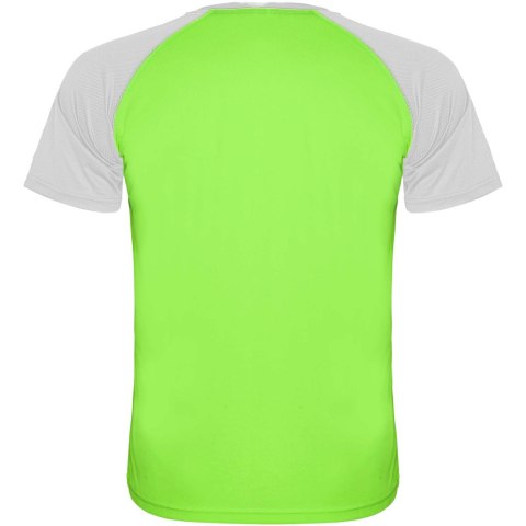 Indianapolis sportowa koszulka dziecięca z krótkim rękawem fluor green, biały Indianapolis sportowa koszulka dziecięca z krótkim rękawem fluor green, biały
