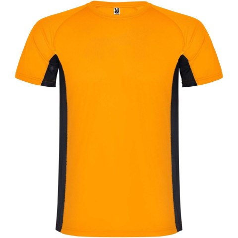 Shanghai sportowa koszulka dziecięca z krótkim rękawem fluor orange, czarny Shanghai sportowa koszulka dziecięca z krótkim rękawem fluor orange, czarny