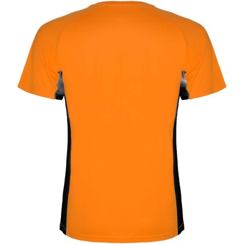 Shanghai sportowa koszulka dziecięca z krótkim rękawem fluor orange, czarny Shanghai sportowa koszulka dziecięca z krótkim rękawem fluor orange, czarny