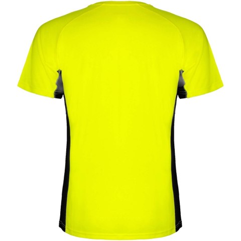 Shanghai sportowa koszulka dziecięca z krótkim rękawem fluor yellow, czarny Shanghai sportowa koszulka dziecięca z krótkim rękawem fluor yellow, czarny