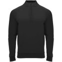 Epiro bluza unisex z długim rękawem i zamkiem błyskawicznym 1/4 czarny