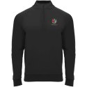Epiro bluza unisex z długim rękawem i zamkiem błyskawicznym 1/4 czarny