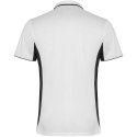 Montmelo koszulka polo unisex z krótkim rękawem biały, czarny (R04218R5)