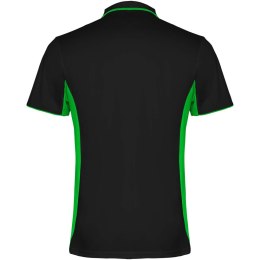 Montmelo koszulka polo unisex z krótkim rękawem czarny, limonka (R04218P1)