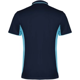 Montmelo koszulka polo unisex z krótkim rękawem navy blue, błękitny (R04218O1)