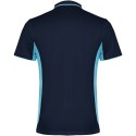 Montmelo koszulka polo unisex z krótkim rękawem navy blue, błękitny (R04218O3)