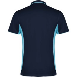 Montmelo koszulka polo unisex z krótkim rękawem navy blue, błękitny (R04218O5)