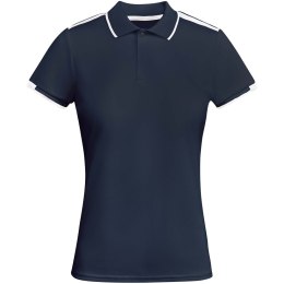 Tamil sportowa koszulka damska polo z krótkim rękawem navy blue, biały (R04098S2)