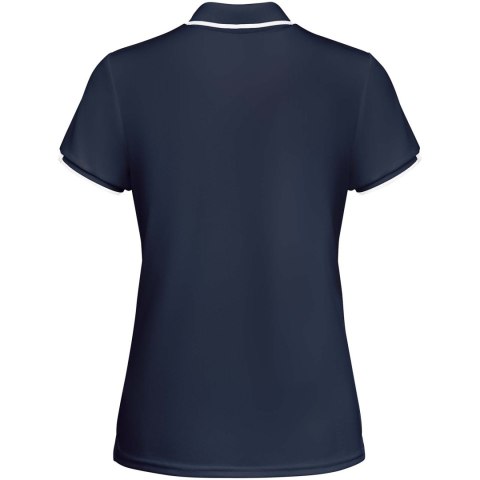 Tamil sportowa koszulka damska polo z krótkim rękawem navy blue, biały Tamil sportowa koszulka damska polo z krótkim rękawem navy blue, biały