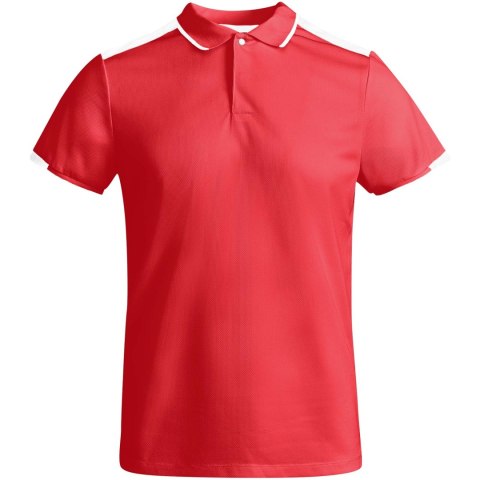 Tamil sportowa koszulka męska polo z krótkim rękawem czerwony, biały Tamil sportowa koszulka męska polo z krótkim rękawem czerwony, biały