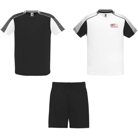 Juve zestaw sportowy dla dzieci biały, czarny Juve zestaw sportowy dla dzieci biały, czarny