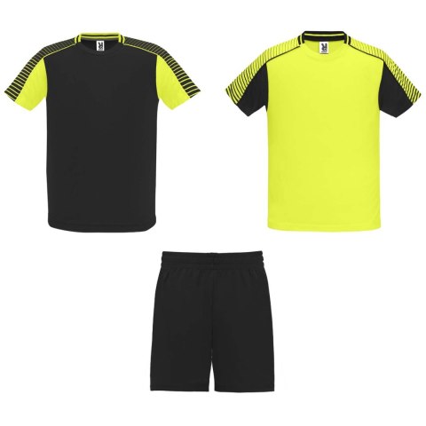 Juve zestaw sportowy dla dzieci fluor yellow, czarny (K05258YD)