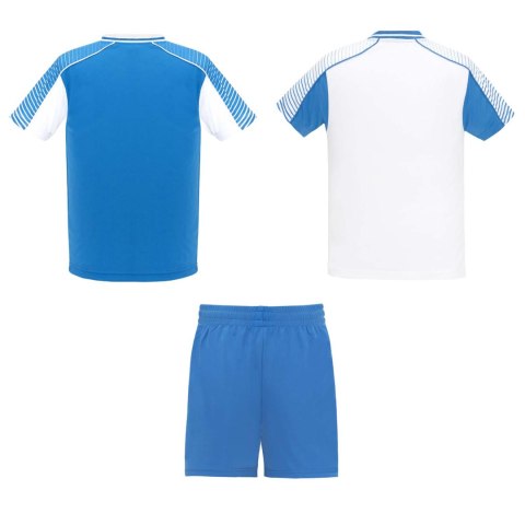 Juve zestaw sportowy unisex biały, błękit królewski Juve zestaw sportowy unisex biały, błękit królewski