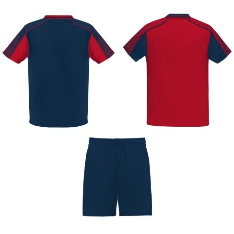 Juve zestaw sportowy unisex czerwony, navy blue Juve zestaw sportowy unisex czerwony, navy blue