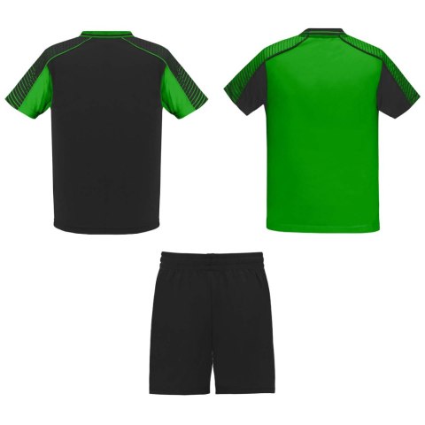 Juve zestaw sportowy unisex zielona paproć, czarny Juve zestaw sportowy unisex zielona paproć, czarny