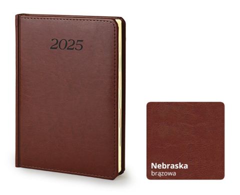 Kalendarz książkowy A5 Eleganto Nebrasca Kalendarz książkowy A5 Eleganto Nebrasca
