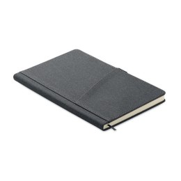 Notes A5 z kieszenią z przodu kamienny szary