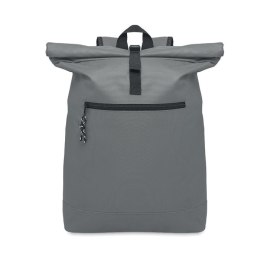 Plecak rolltop poliester 600D kamienny szary