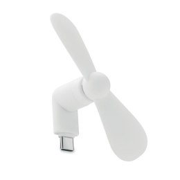 Przenośny wentylator USB biały