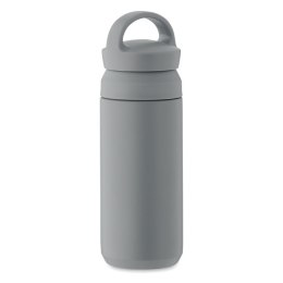 Butelka dwuścienna 320 ml kamienny szary