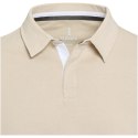 Clyde bluza polo do rugby unisex oatmeal (38237072)