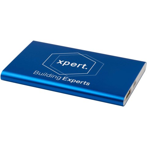 Pep powerbank o pojemności 4000 mAh Type-C z aluminium pochodzącego z recyklingu błękit królewski Pep powerbank o pojemności 4000 mAh Type-C z aluminium pochodzącego z recyklingu błękit królewski