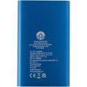 Pep powerbank o pojemności 4000 mAh Type-C z aluminium pochodzącego z recyklingu błękit królewski Pep powerbank o pojemności 4000 mAh Type-C z aluminium pochodzącego z recyklingu błękit królewski