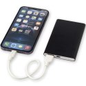 Pep powerbank o pojemności 4000 mAh Type-C z aluminium pochodzącego z recyklingu czarny