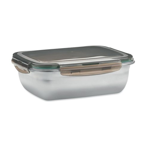 Pojemnik na lunch 1500 ml przezroczysty szary Pojemnik na lunch 1500 ml przezroczysty szary