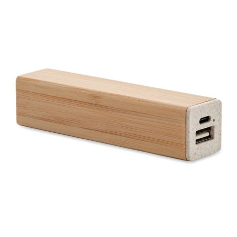 Power bank 2600 mAh drewna