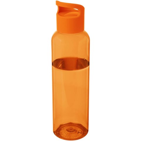 Sky butelka na wodę o pojemności 650 ml z tworzyw sztucznych pochodzących z recyklingu pomarańczowy Sky butelka na wodę o pojemności 650 ml z tworzyw sztucznych pochodzących z recyklingu pomarańczowy