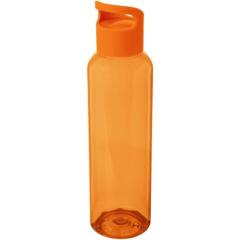 Sky butelka na wodę o pojemności 650 ml z tworzyw sztucznych pochodzących z recyklingu pomarańczowy Sky butelka na wodę o pojemności 650 ml z tworzyw sztucznych pochodzących z recyklingu pomarańczowy
