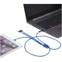 Versatile kabel do ładowania 5-1 z aluminium z recyklingu błękit królewski Versatile kabel do ładowania 5-1 z aluminium z recyklingu błękit królewski