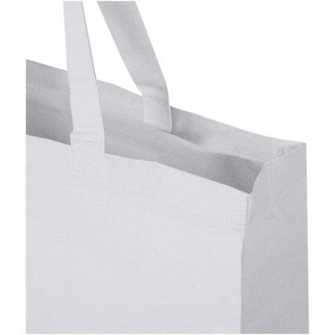Odessa duża torba na zakupy z bawełny z recyklingu z certyfikatem GRS 220 g/m² biały Odessa duża torba na zakupy z bawełny z recyklingu z certyfikatem GRS 220 g/m² biały