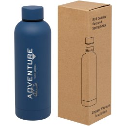 Spring miedziana butelka próżniowa z certyfikatem RCS 500 ml błękit oceanu