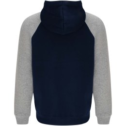 Badet dwukolorowa bluza z kapturem unisex navy blue, szary melanż