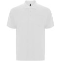 Centauro Premium koszulka polo unisex z krótkim rękawem biały