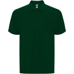 Centauro Premium koszulka polo unisex z krótkim rękawem butelkowa zieleń (R66074Z3)