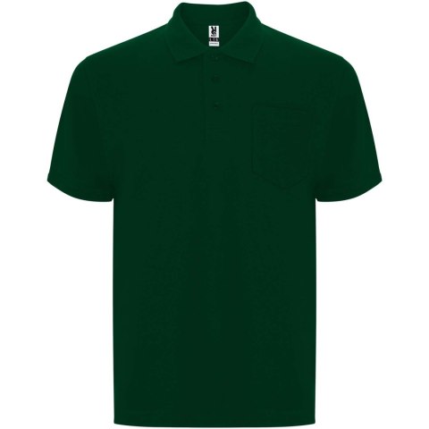 Centauro Premium koszulka polo unisex z krótkim rękawem butelkowa zieleń (R66074Z4)