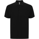 Centauro Premium koszulka polo unisex z krótkim rękawem czarny