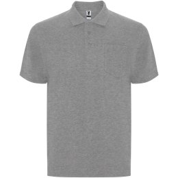 Centauro Premium koszulka polo unisex z krótkim rękawem marl grey