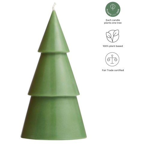 Orginal Home świeca choinkowa matcha - L zielony melanż Orginal Home świeca choinkowa matcha - L zielony melanż